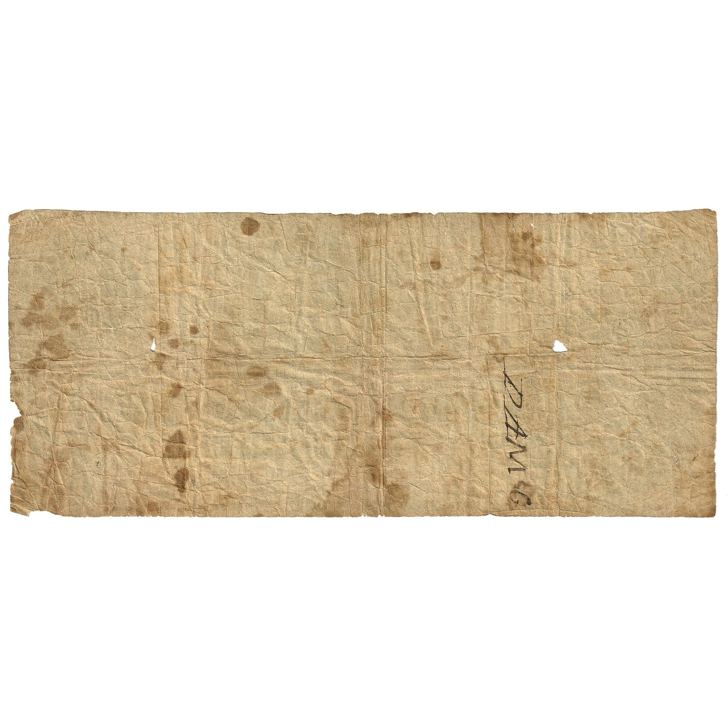 130-10-02-02 1859 Colonial Bank of Canada $1, Orange-Brown Tint, F (dam'g)