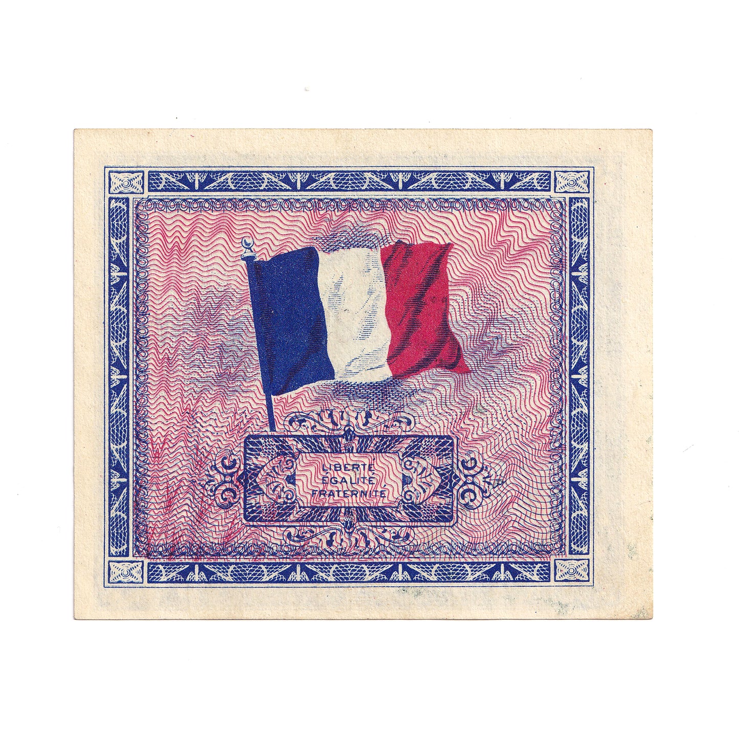 France 1944 2 Francs Note, Pick #114b, UNC