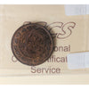 1895 Canada 1-cent ICCS Certified MS62 Trace Red