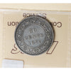 1872H Newfoundland 50-cents ICCS Certified F12