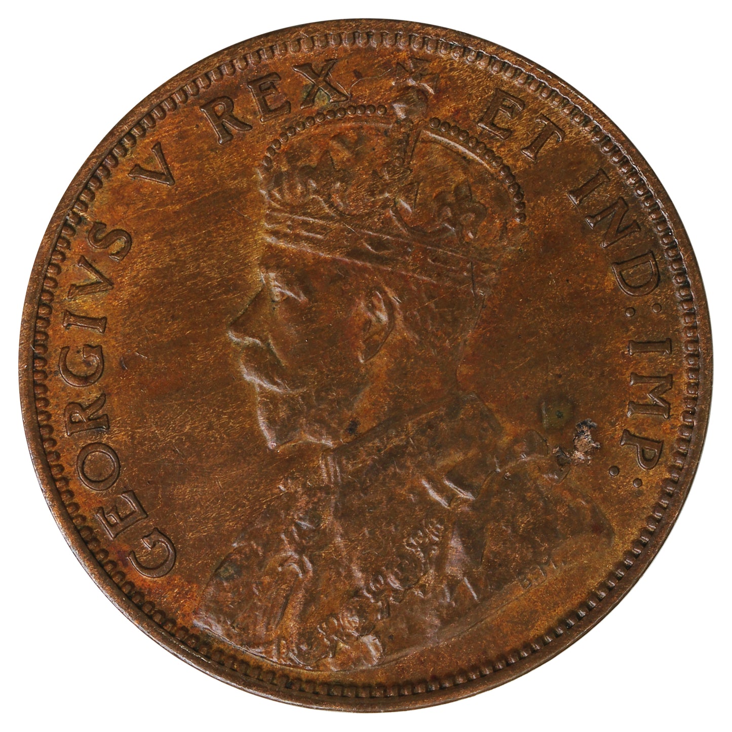 1911 Planchet Flaw Canada 1-cent Almost Uncirculated (AU50)