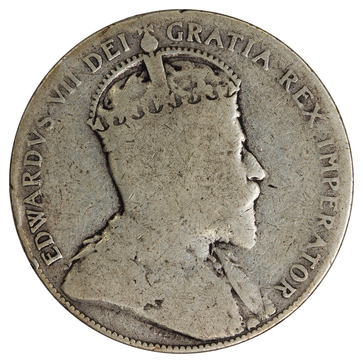 1905 Canada 50-cents Good (G4) Scratched