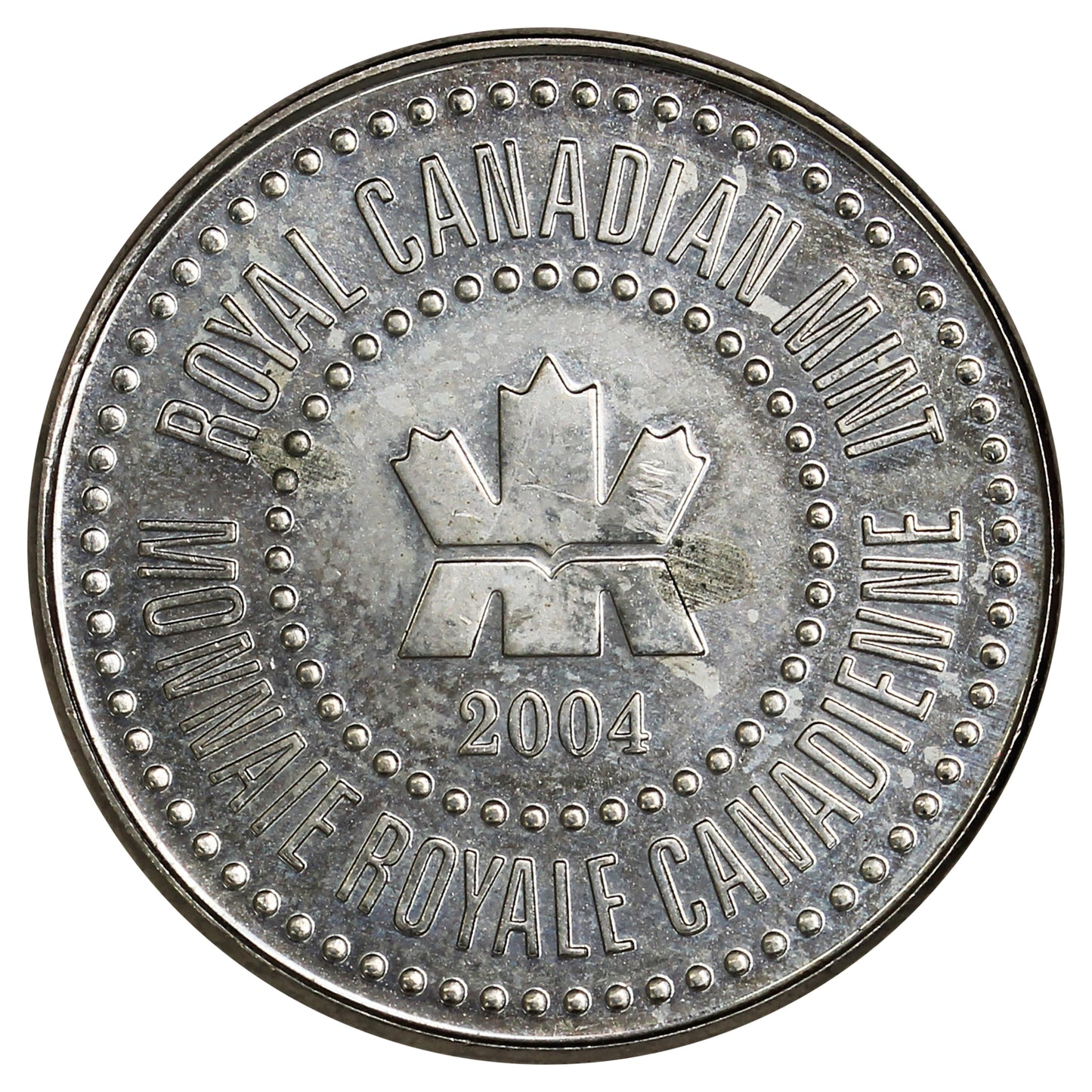 2004 Royal Canadian Mint Polar Bear Medallion