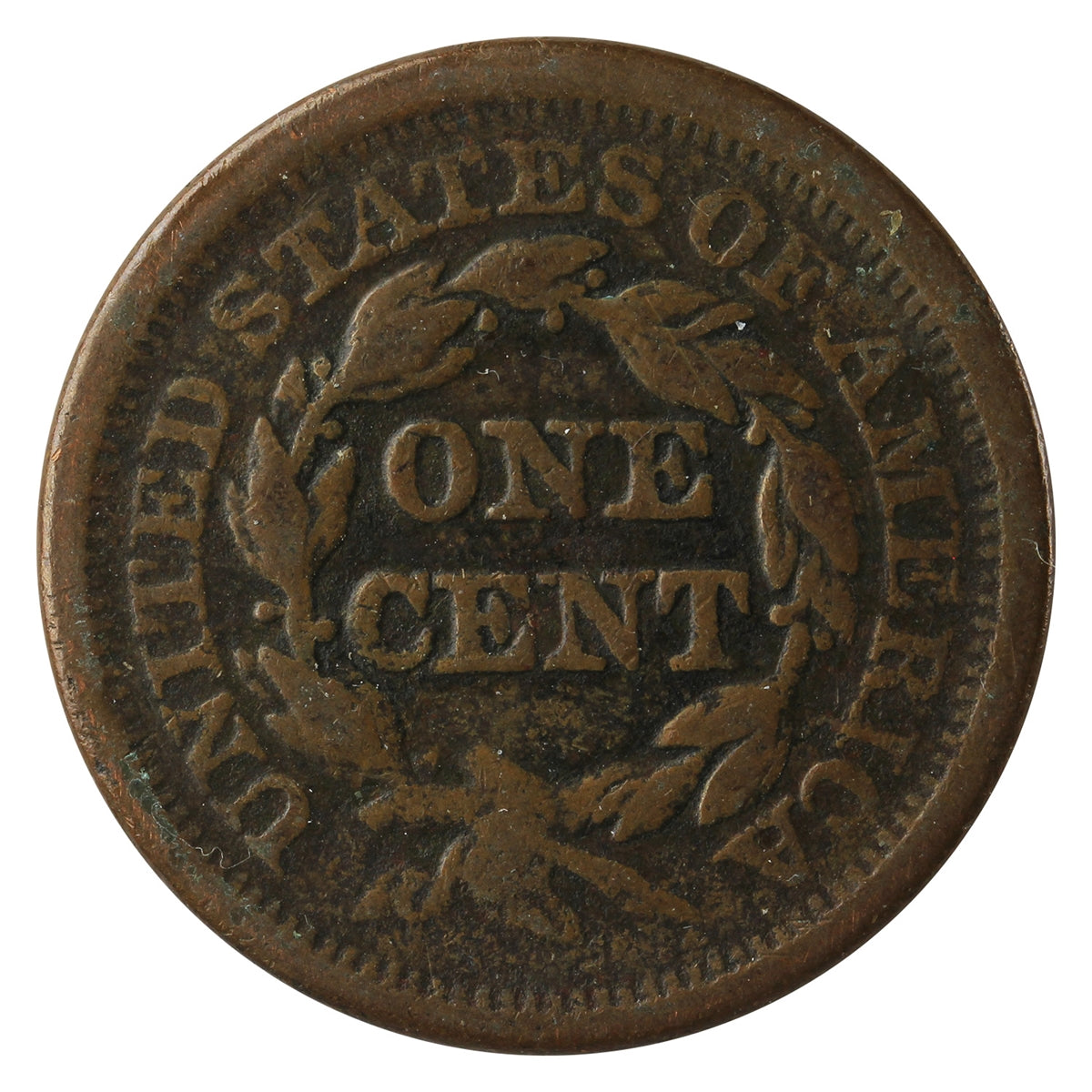 1851 USA Cent F-VF (F-15)