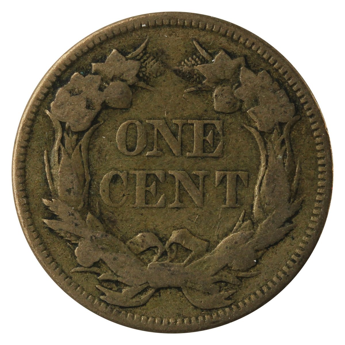 1857 Flying Eagle USA Cent Fine (F12)