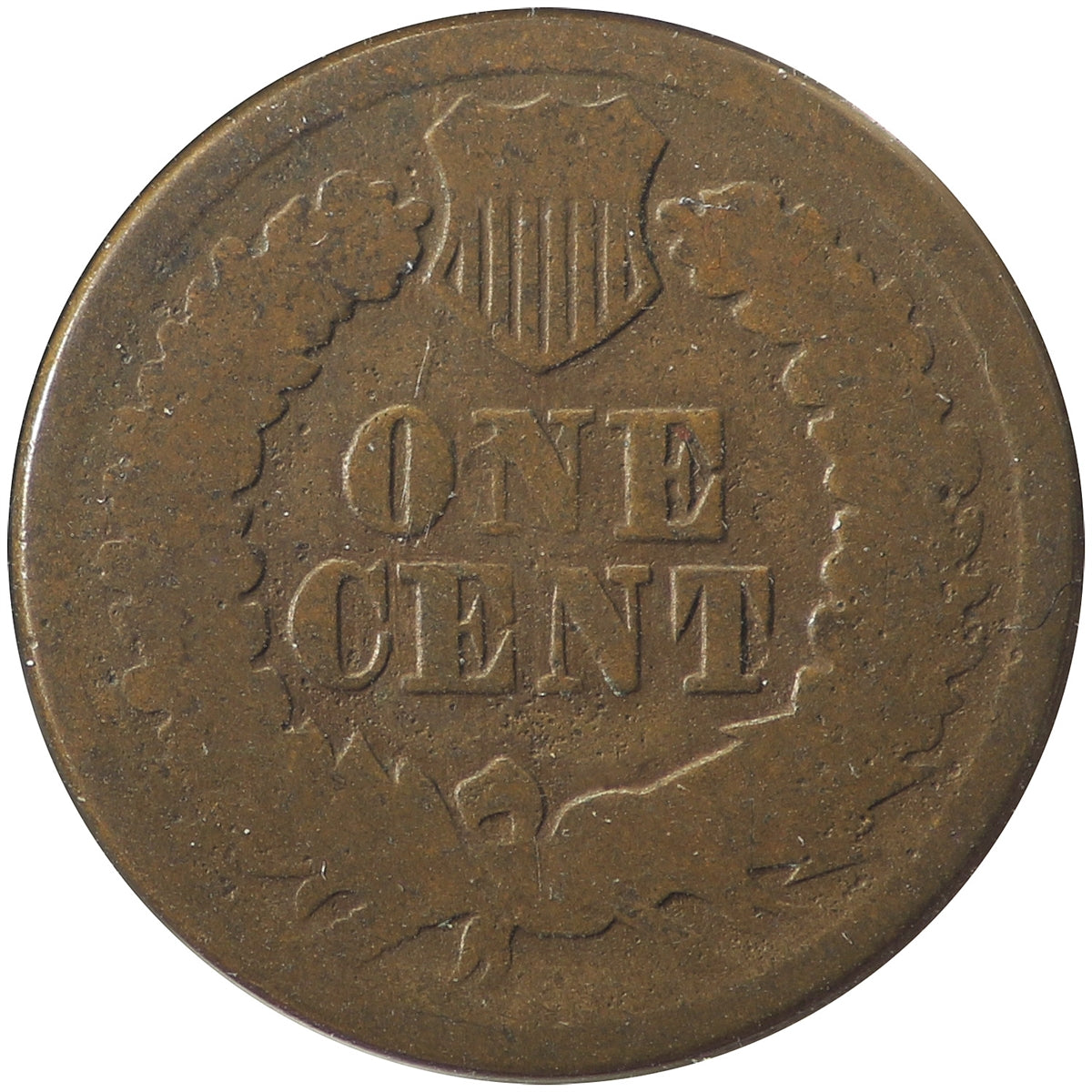 1865 Plain 5 USA Cent About Good (AG3)