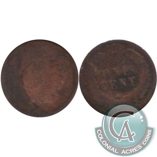 1873 Closed 3 USA Cent About Good (AG-3)
