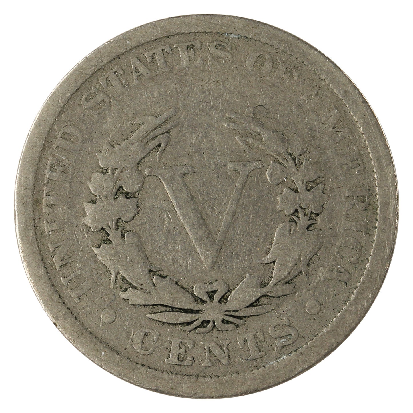 1904 USA Nickel About Good (AG3)