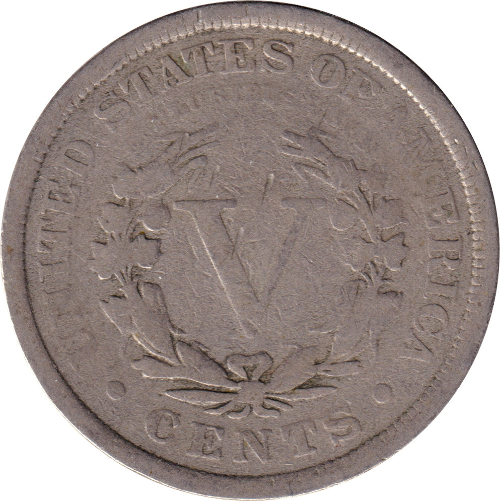 1908 USA Nickel G-VG (G6)