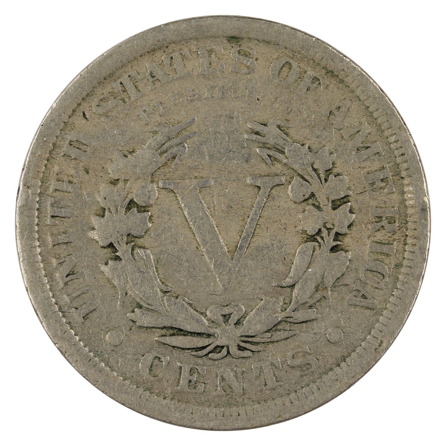 1910 USA Nickel Very Good (VG8)