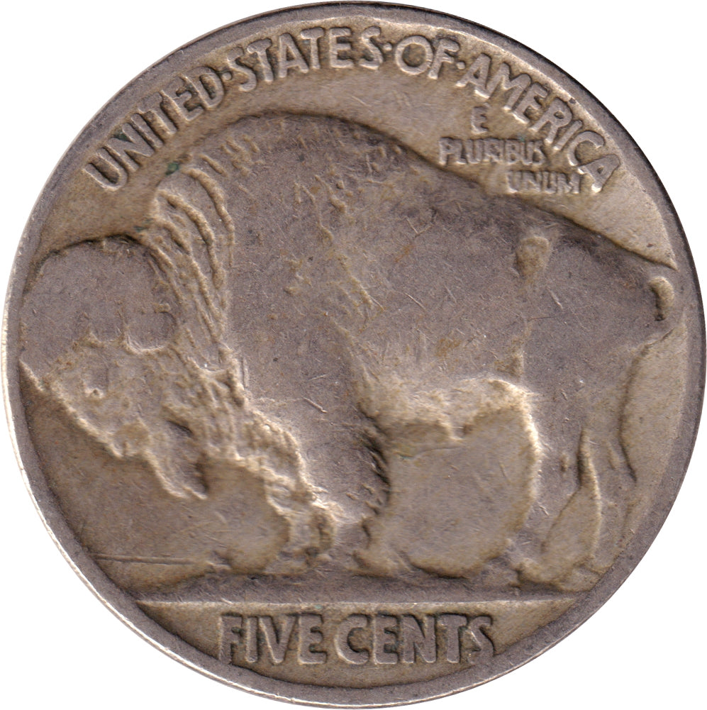 1925 USA Nickel Fine (F12)