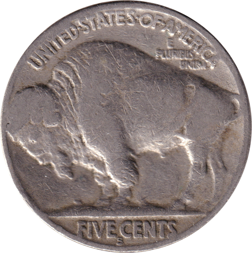 1928 S USA Nickel Fine (F12)