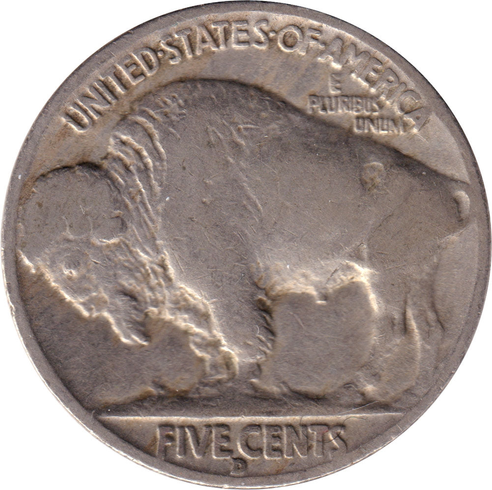 1935 D USA Nickel Very Fine (VF20)