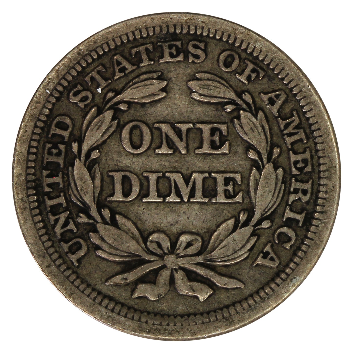 1853 Arrows USA Dime Very Fine (VF20) $