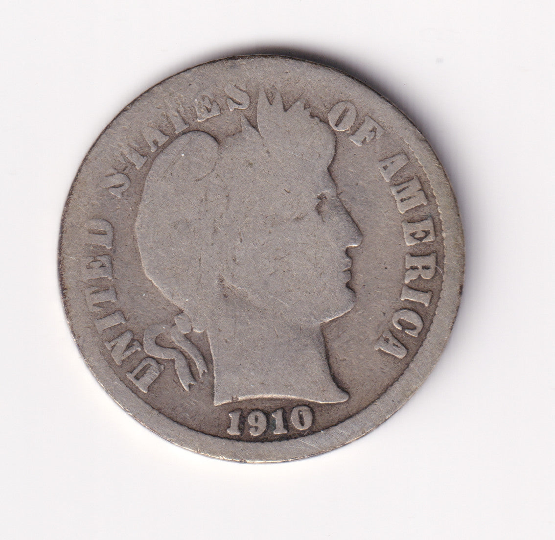 1910 USA Dime Good (G4)