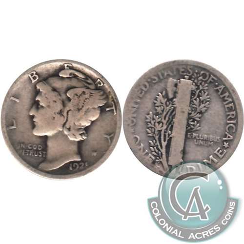 1921 D USA Dime G-VG (G6) $