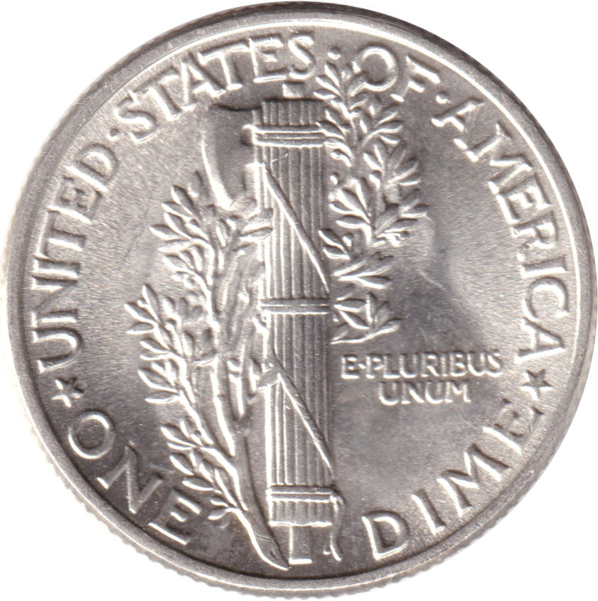 1944 USA Dime Choice Brilliant Uncirculated (MS64)