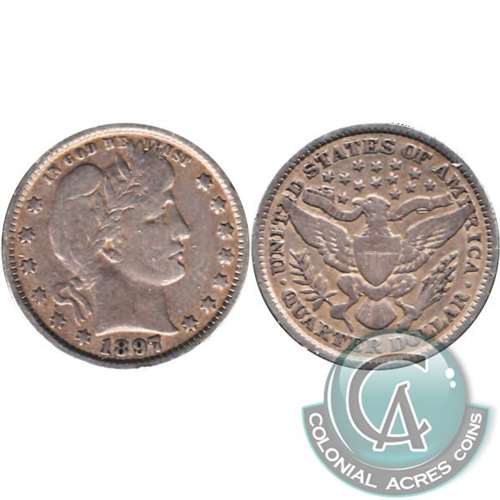 1897 USA Quarter Very Fine (VF20)