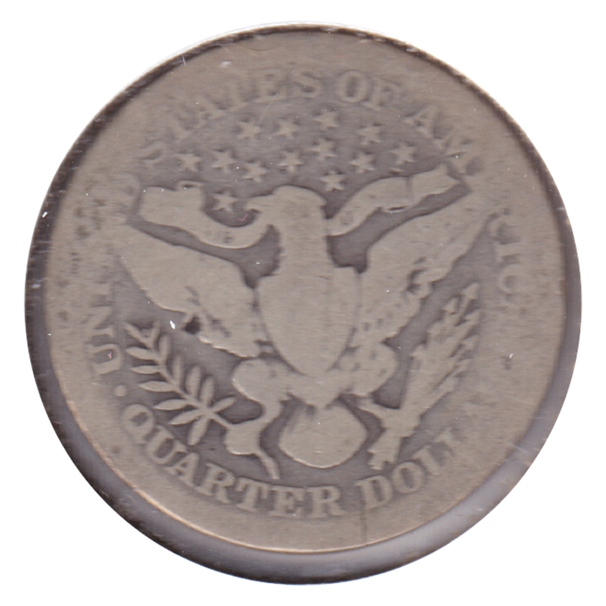 1907 USA Quarter About Good (AG3)