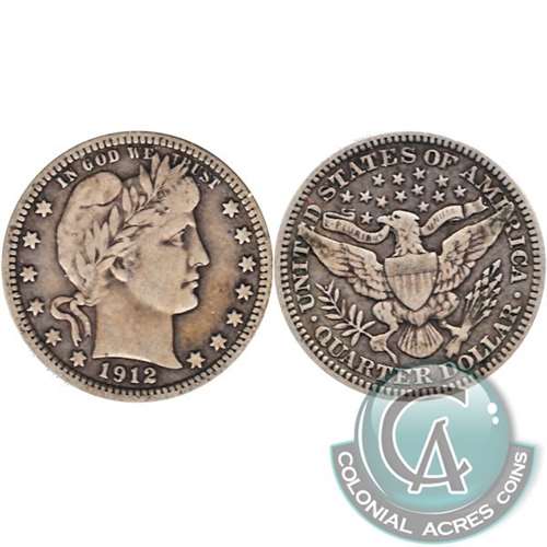 1912 USA Quarter Very Fine (VF20)