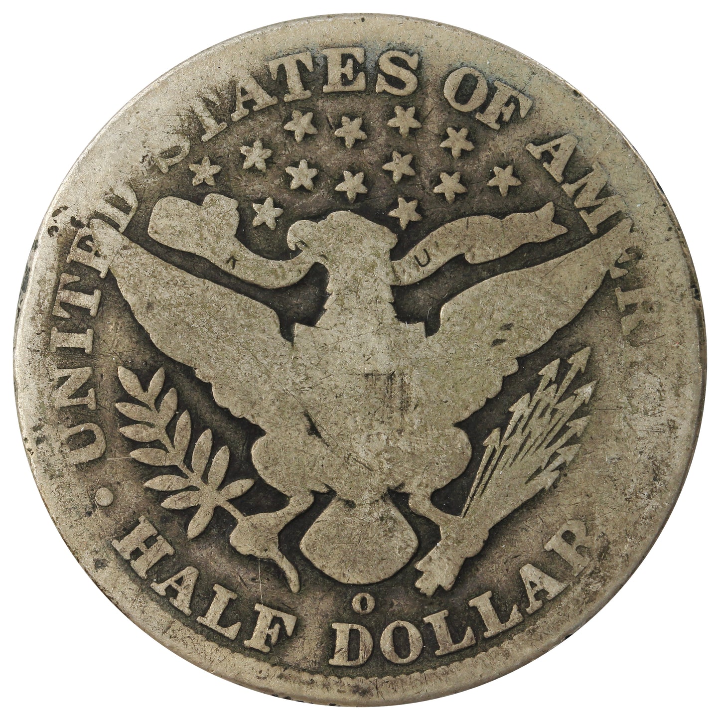 1906 O USA Half Dollar About Good (AG3)