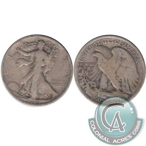 1919 USA Half Dollar G-VG (G6)
