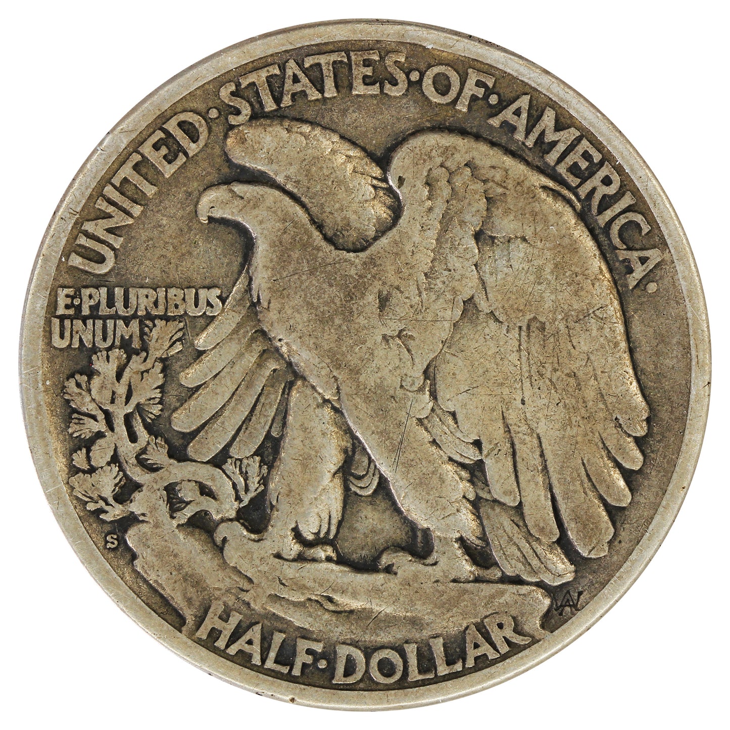 1921 S USA Half Dollar G-VG (G6) $