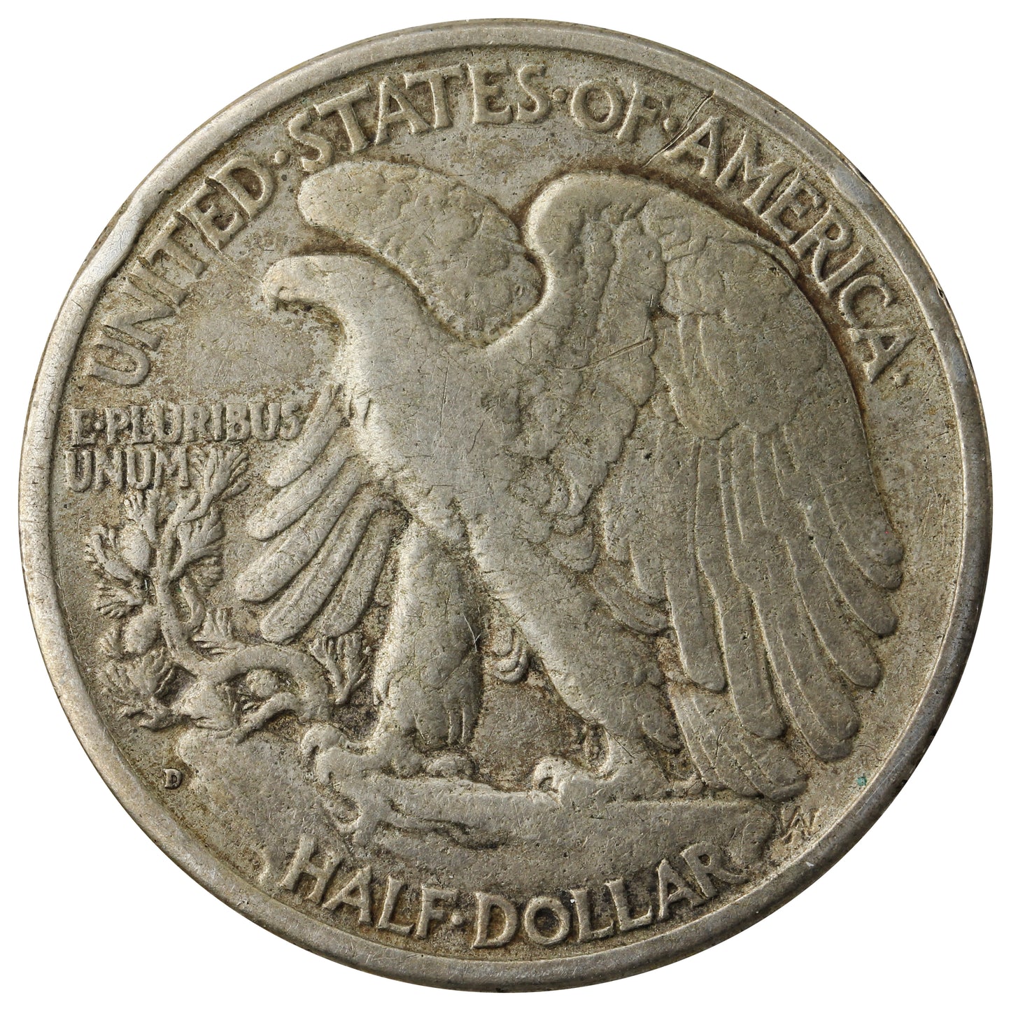 1938 D USA Half Dollar F-VF (F15) $