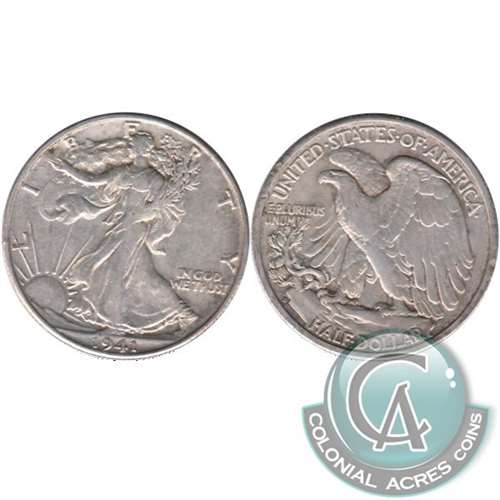 1941 S USA Half Dollar VF-EF (VF30)