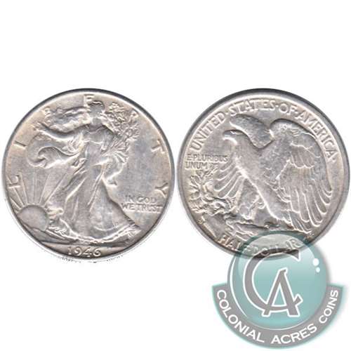 1946 S USA Half Dollar Extra Fine (EF40)