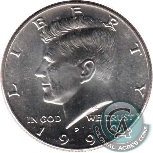 1992 P USA Half Dollar Brilliant Uncirculated (MS63)