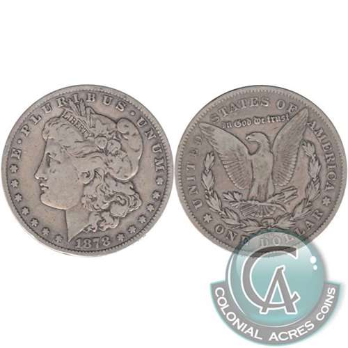 1878 CC USA Dollar F-VF (F15) $