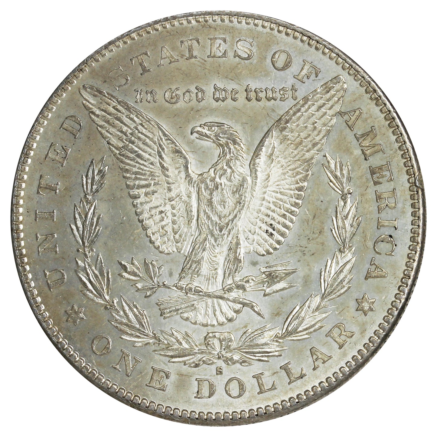 1878 S USA Dollar UNC+ (MS62) $
