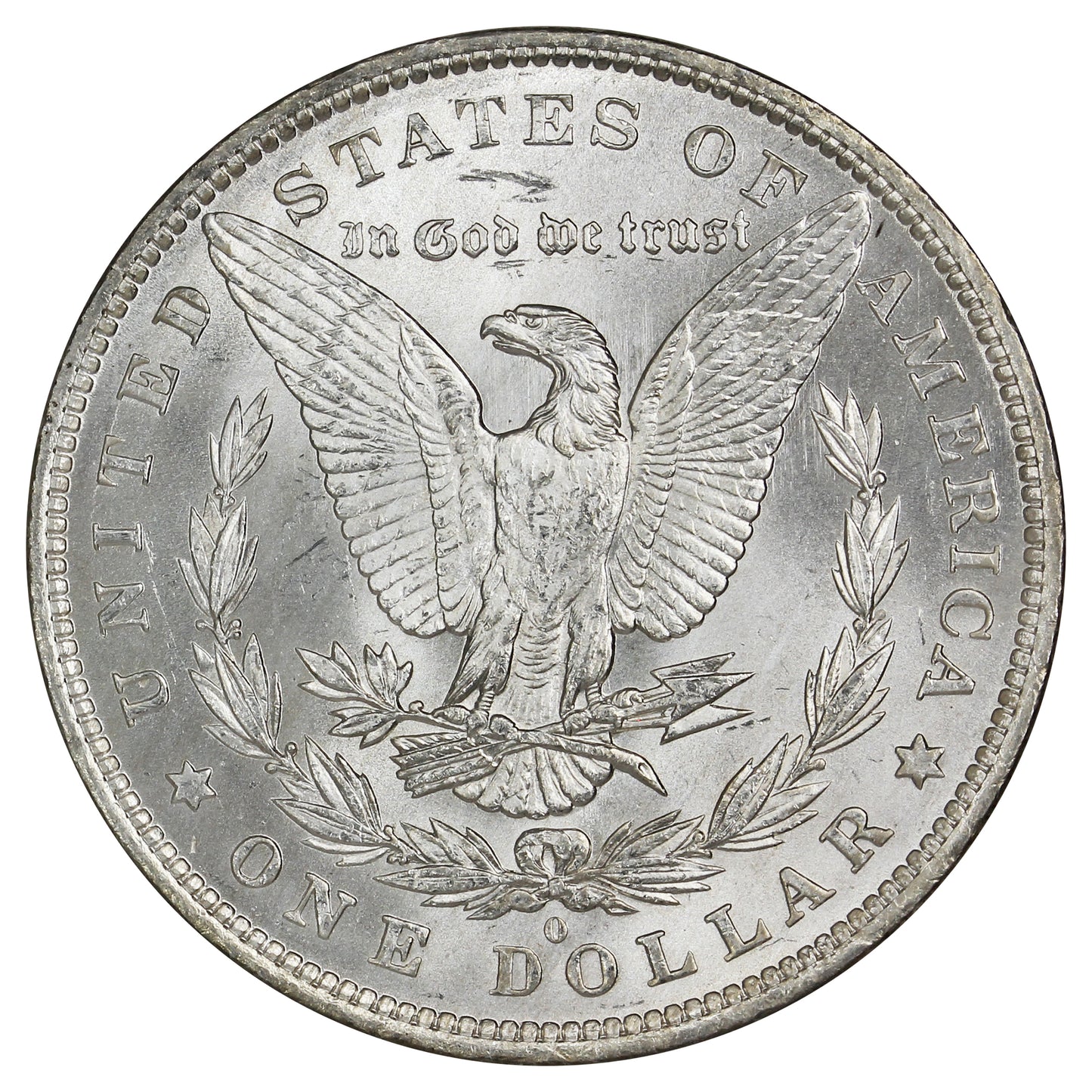 1883 O USA Dollar Choice Brilliant Uncirculated (MS64) $