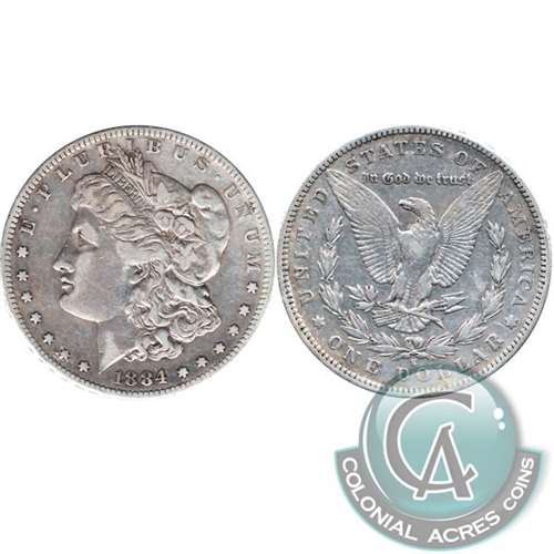 1884 S USA Dollar Very Fine (VF20)