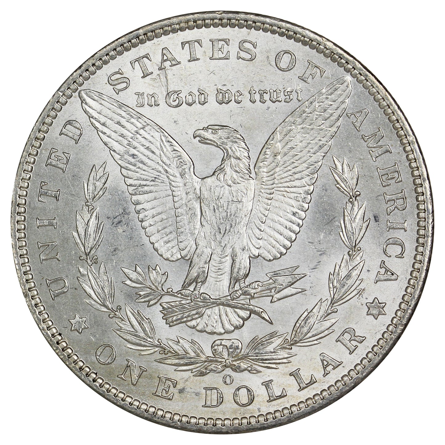 1885 O USA Dollar Brilliant Uncirculated (MS63) $
