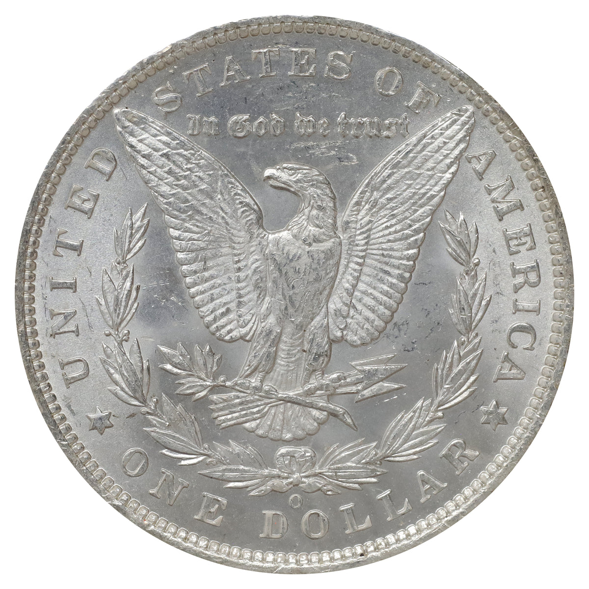 1885 O USA Dollar Choice Brilliant Uncirculated (MS64) $