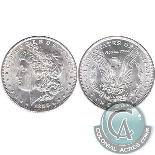 1888 O USA Dollar Brilliant Uncirculated (MS63) $