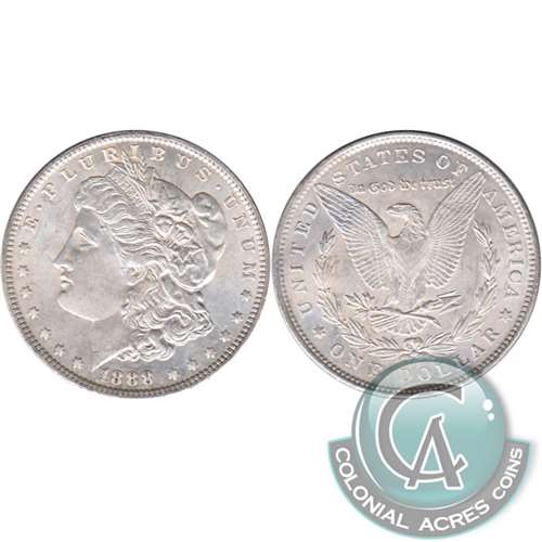 1888 USA Dollar Brilliant Uncirculated (MS63) $