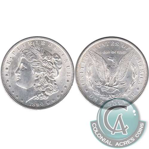 1890 S USA Dollar UNC+ (MS62) $