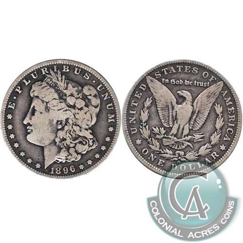 1896 O USA Dollar VG-F (VG10)
