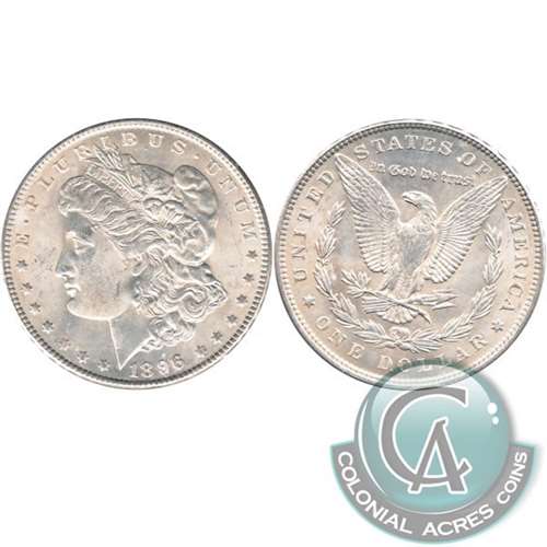1896 USA Dollar Brilliant Uncirculated (MS63) $