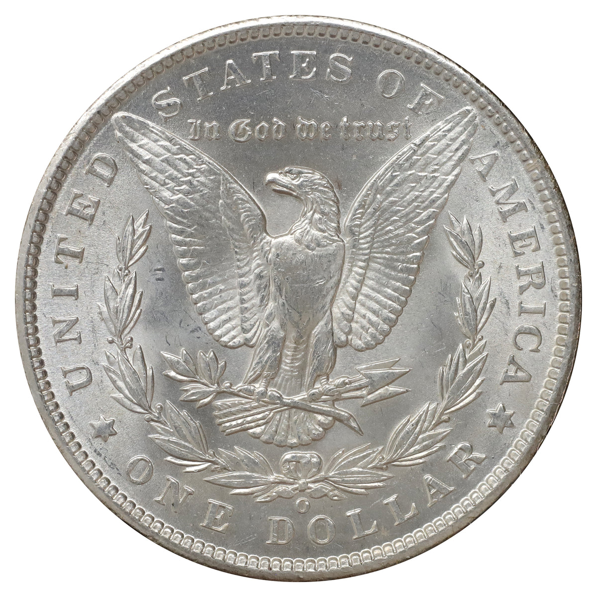1899 O USA Dollar Choice Brilliant Uncirculated (MS64) $