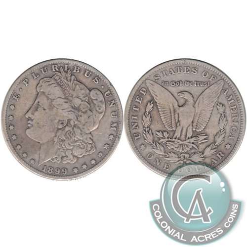 1899 S USA Dollar Very Good (VG8)