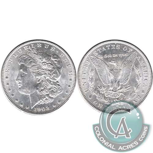 1902 O USA Dollar Brilliant Uncirculated (MS63) $