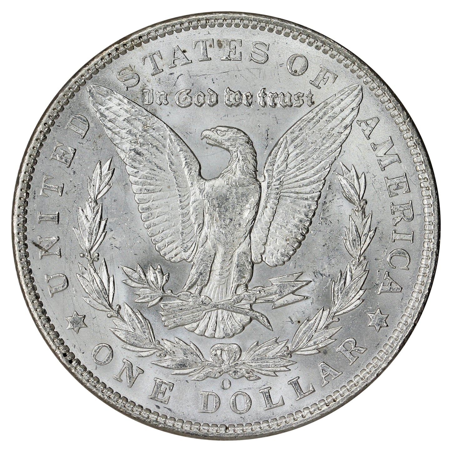 1904 O USA Dollar Choice Brilliant Uncirculated (MS64) $