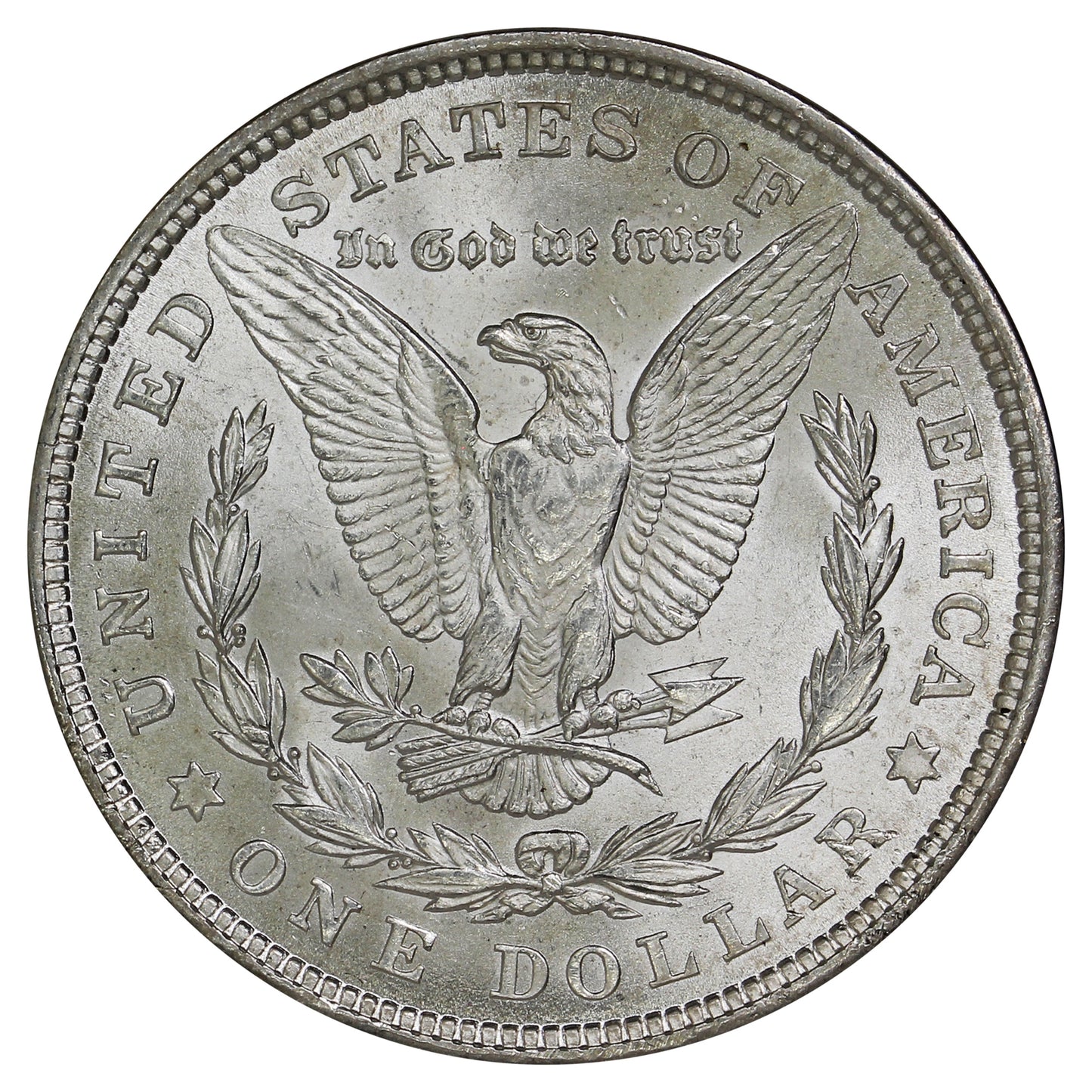 1921 USA Dollar Choice Brilliant Uncirculated (MS64) $