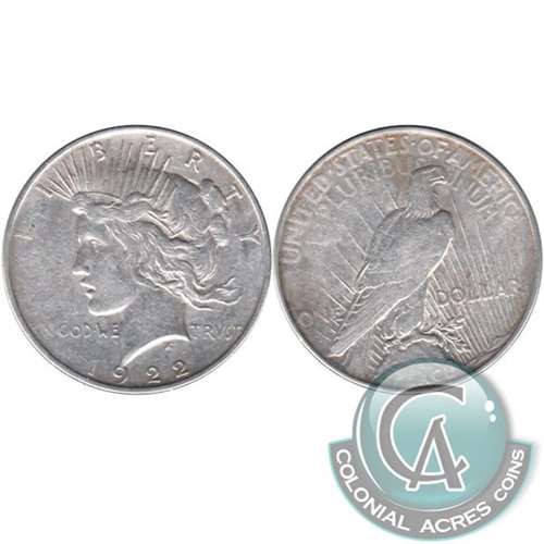 1922 USA Dollar Very Fine (VF20)