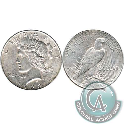 1923 S USA Dollar Almost Uncirculated (AU50)