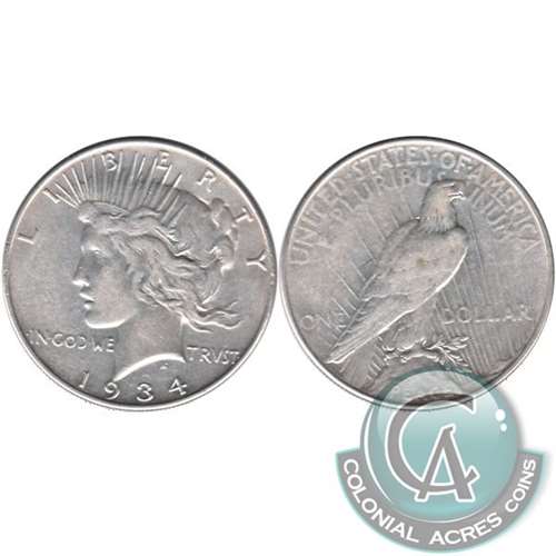 1934 USA Dollar Very Fine (VF20)